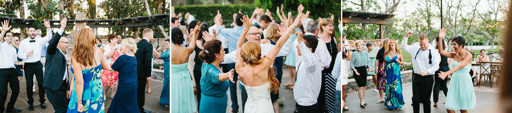 Guests dancing during the reception. 