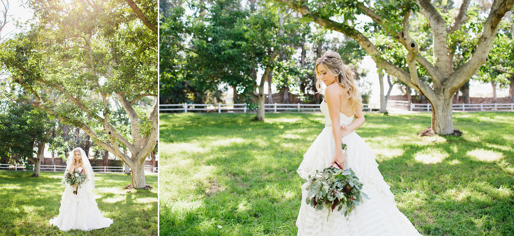 Beautiful portraits of the bride. 