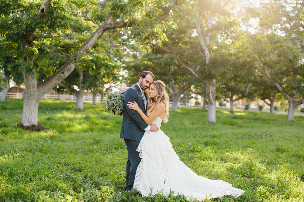 A sweet photo of Katie and Chad. 