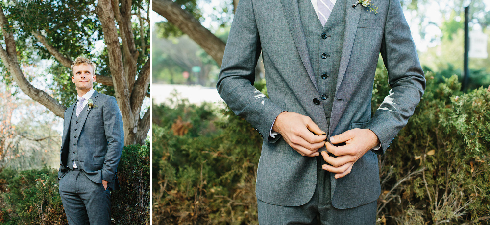 Portraits of the groom. 