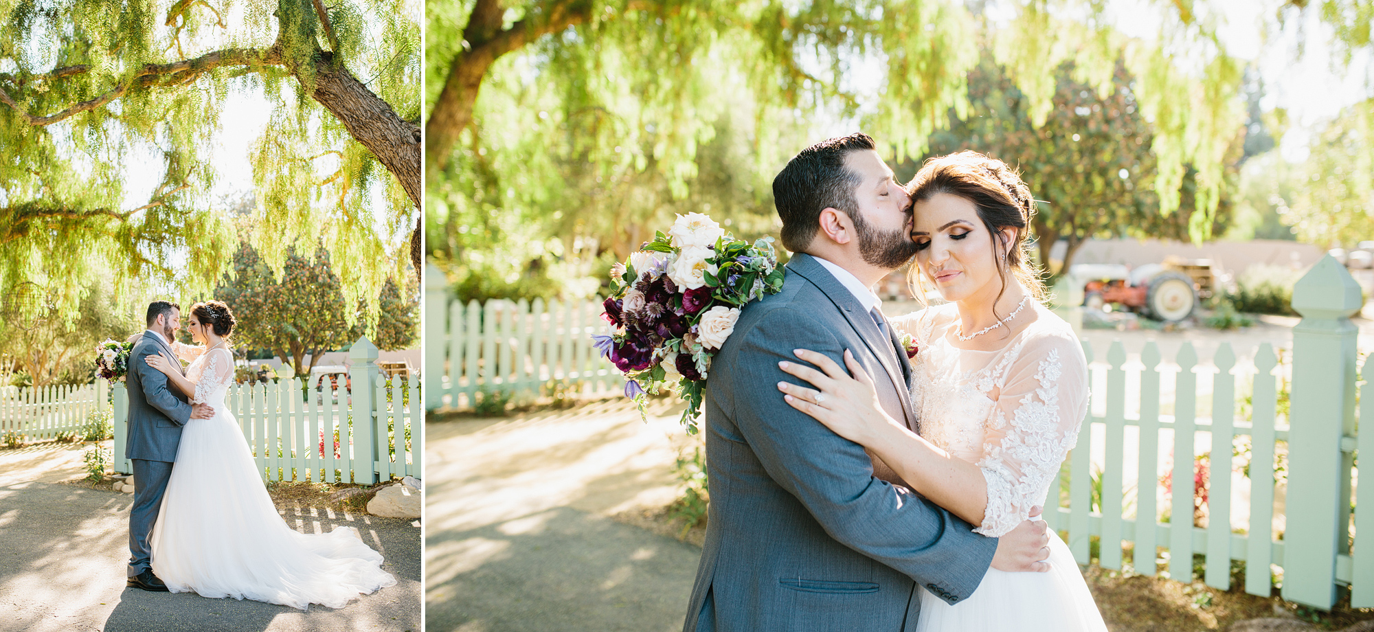 Sweet photos of the bride and groom. 