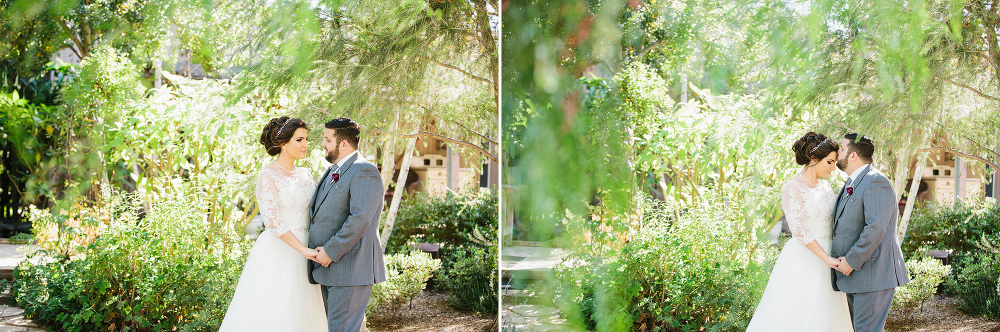 Bride and groom portraits. 