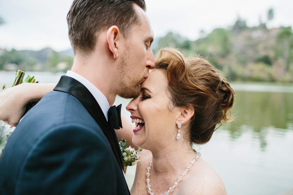 Shawn kissing Sarah-Jane