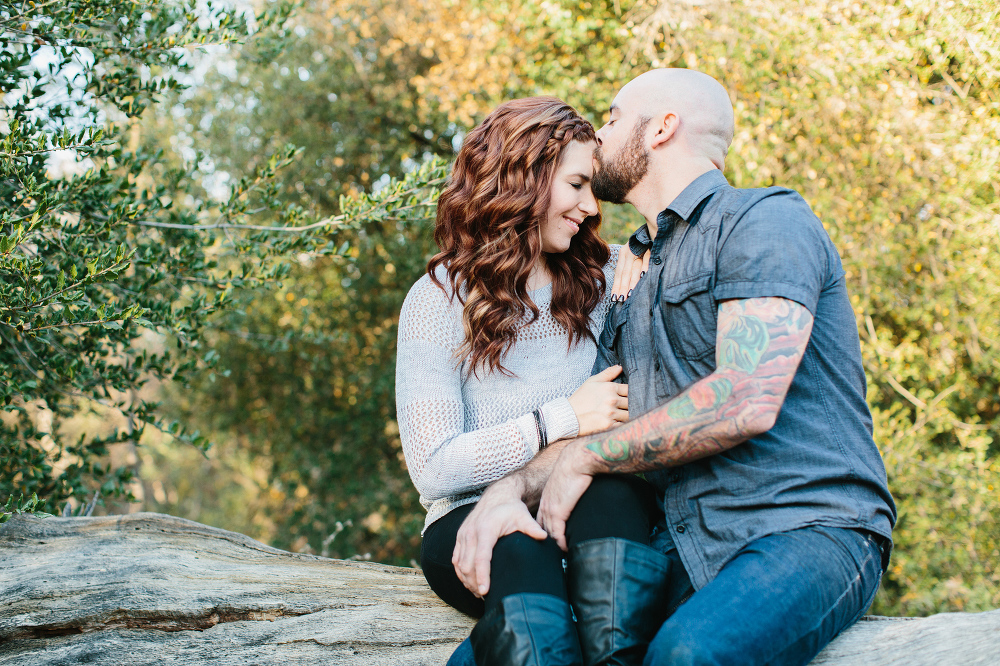 A sweet photo of Shara and Steven by Kelley. 