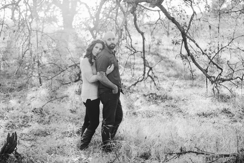 Shara and Steven in the fields at Old Agoura. 