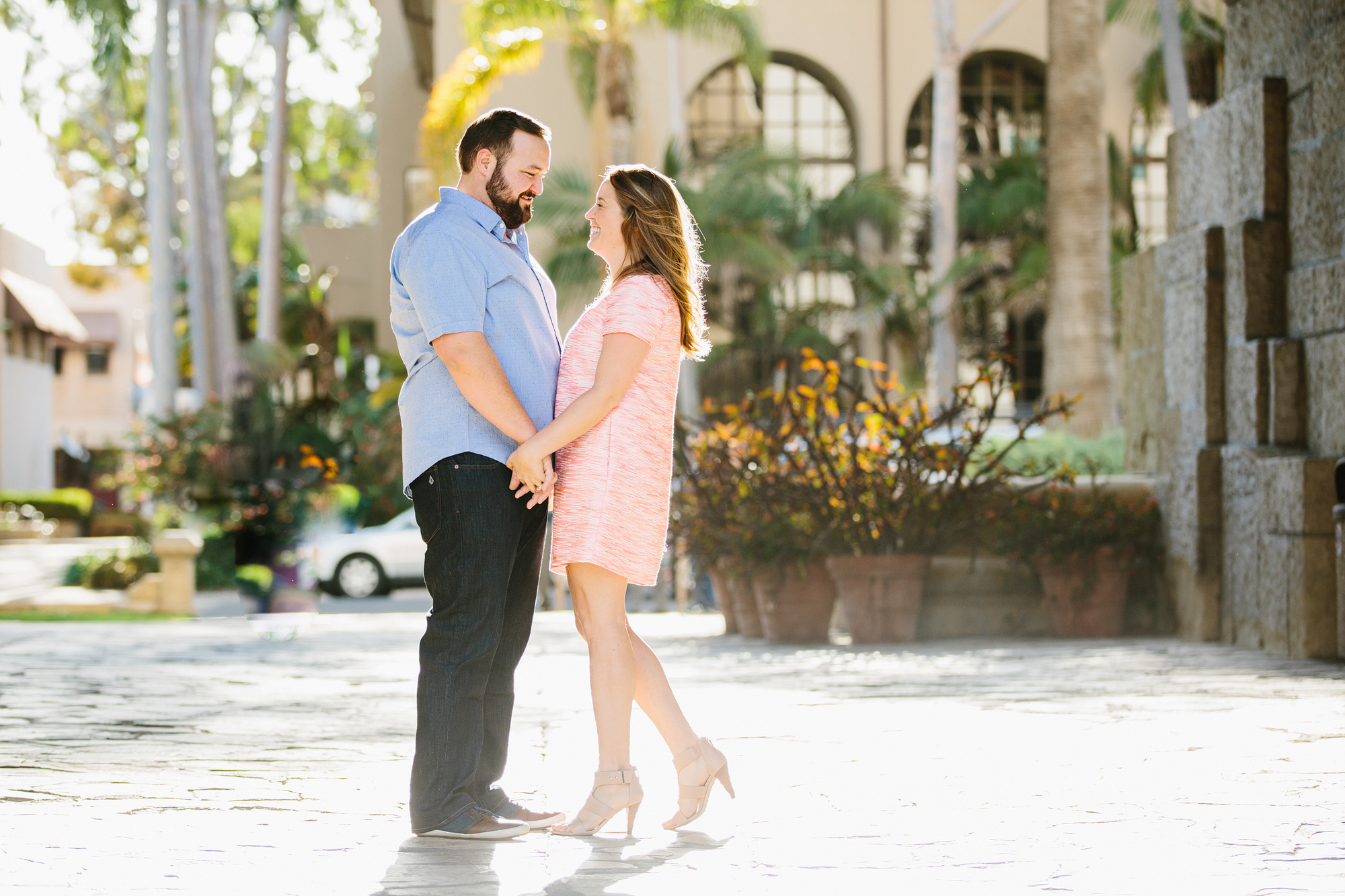 The first half of the session was at the Santa Barbara Courthouse. 