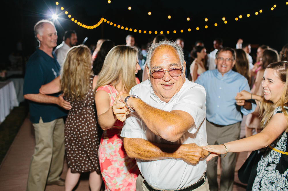 Open dancing during the wedding reception. 