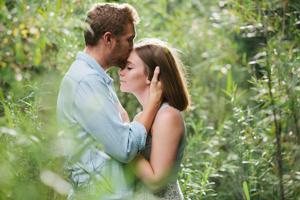 A sweet moment while Matthew kissed Madie