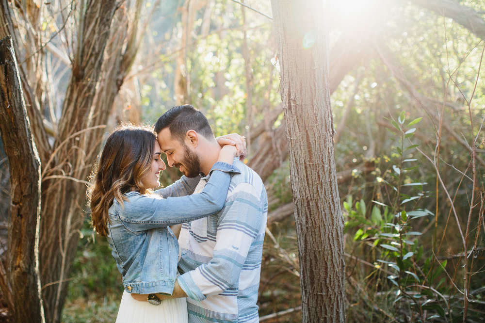 Kailie and Michael in the park. 