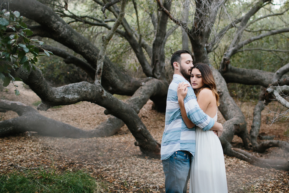 Kailie and Michael holding each other. 