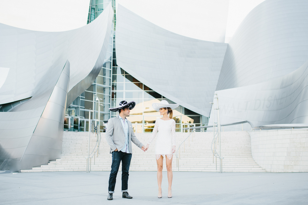 Ashley and Luis wore sombreros for part of their session. 