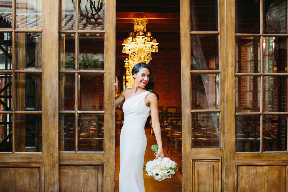 A portrait of Mary in the courtyard. 