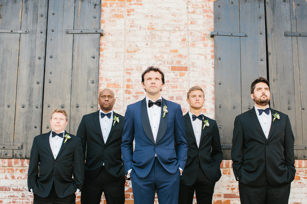 The groom and groomsmen photos. 