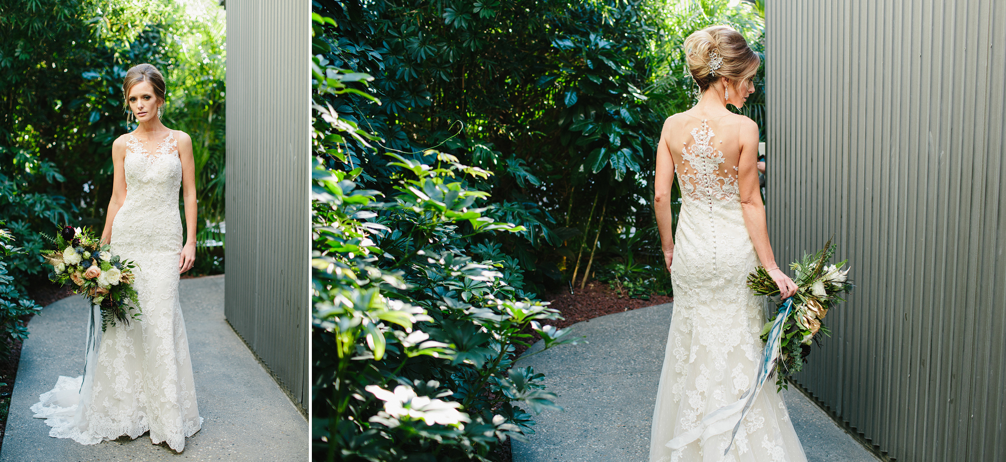 Portraits of the bride. 