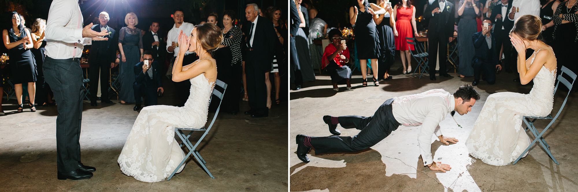 The garter removal. 