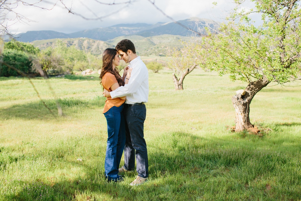 Rosario and Charlie in Ojai. 