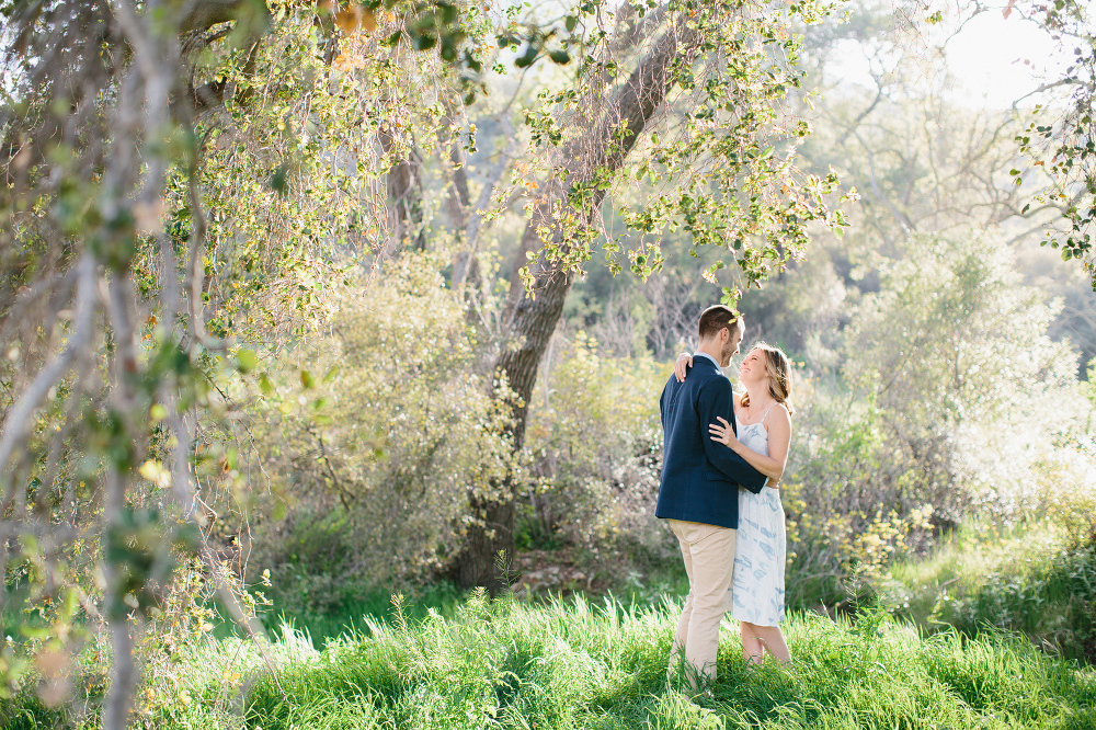 Kara and Sean love nature. 