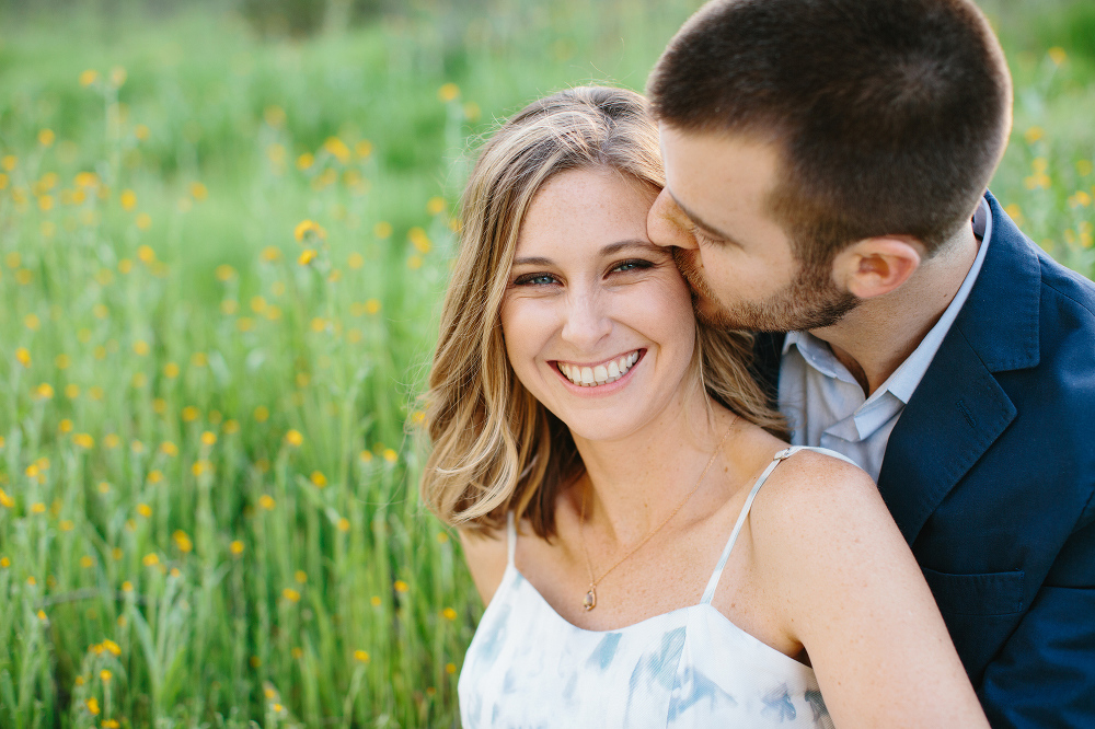 A sweet photo of the couple. 