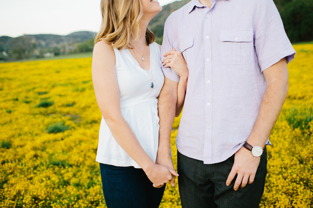 The yellow fields. 