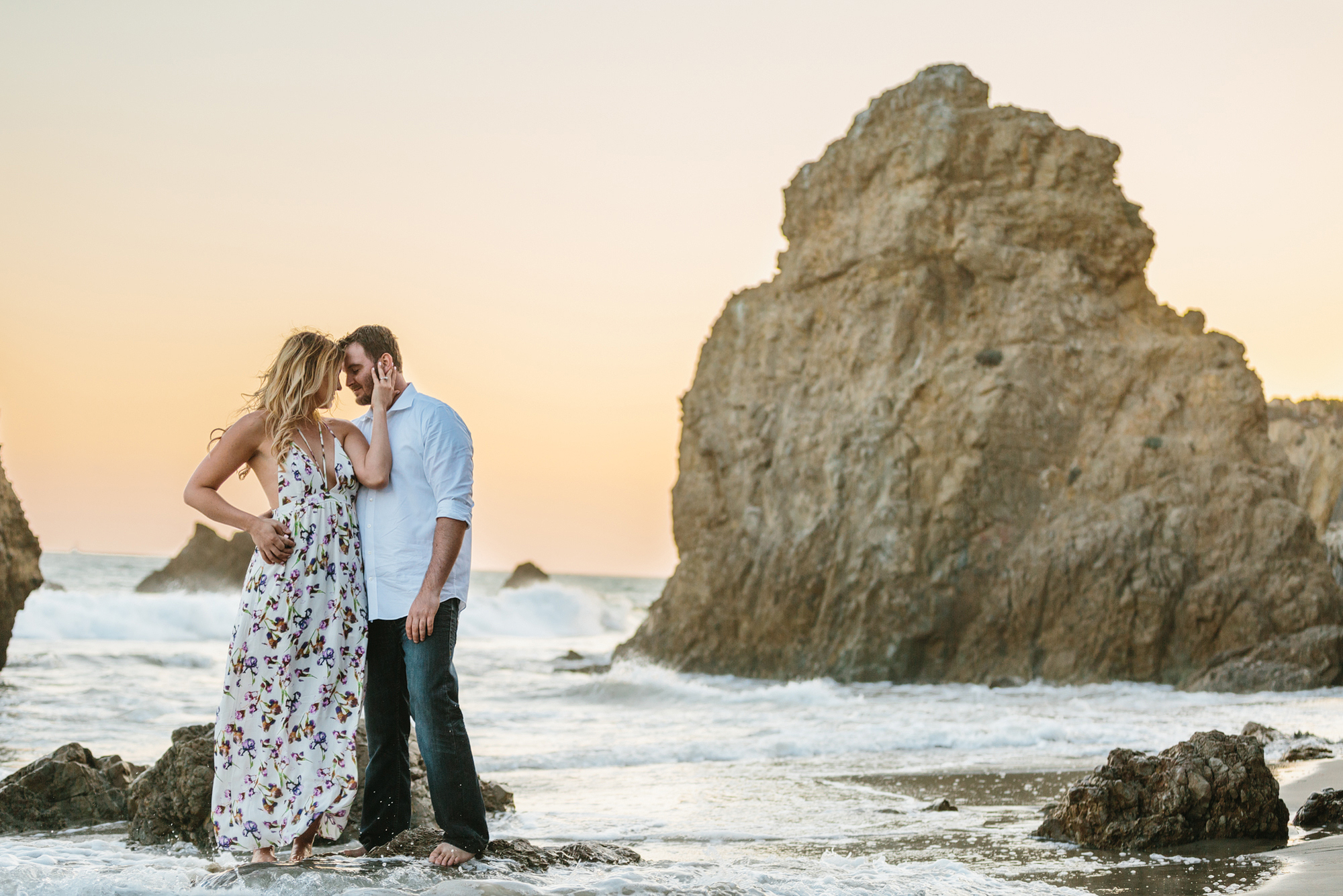 Southern california Malibu engagement photographer